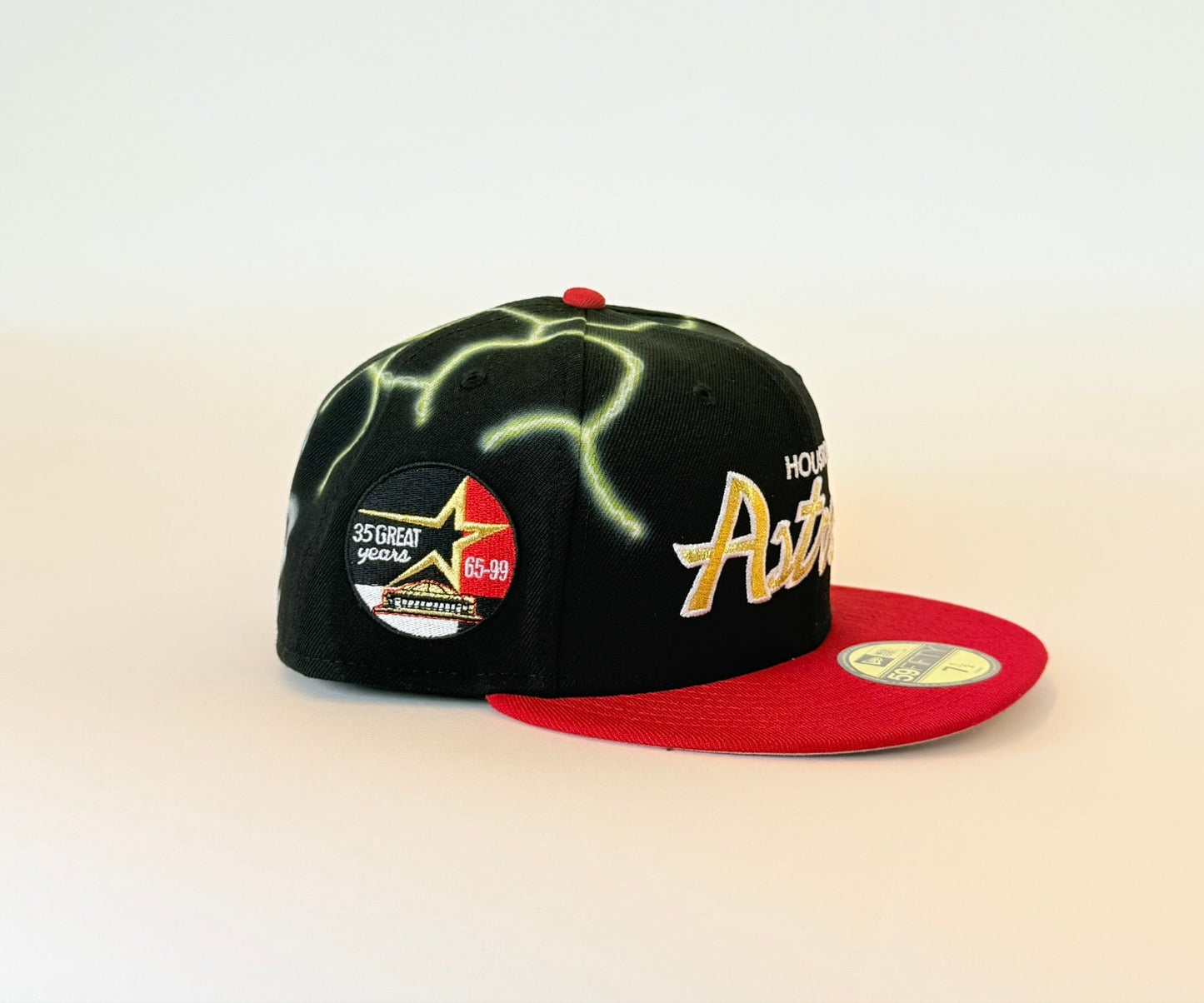 Persona Astros Fitted - Black/Red