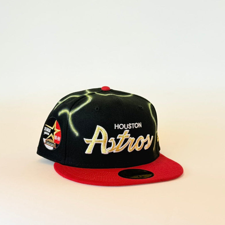 Persona Astros Fitted - Black/Red