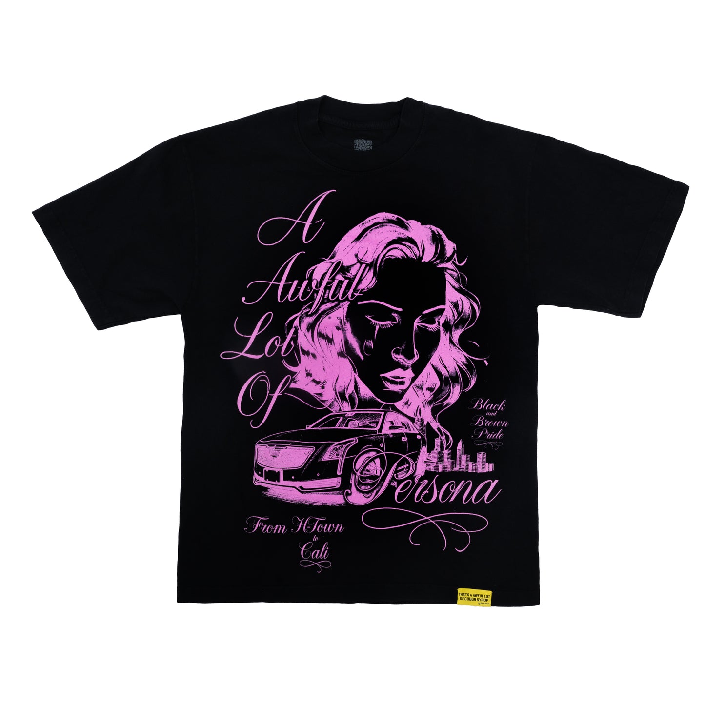 HTOWN CALI TEE BLACK PINK