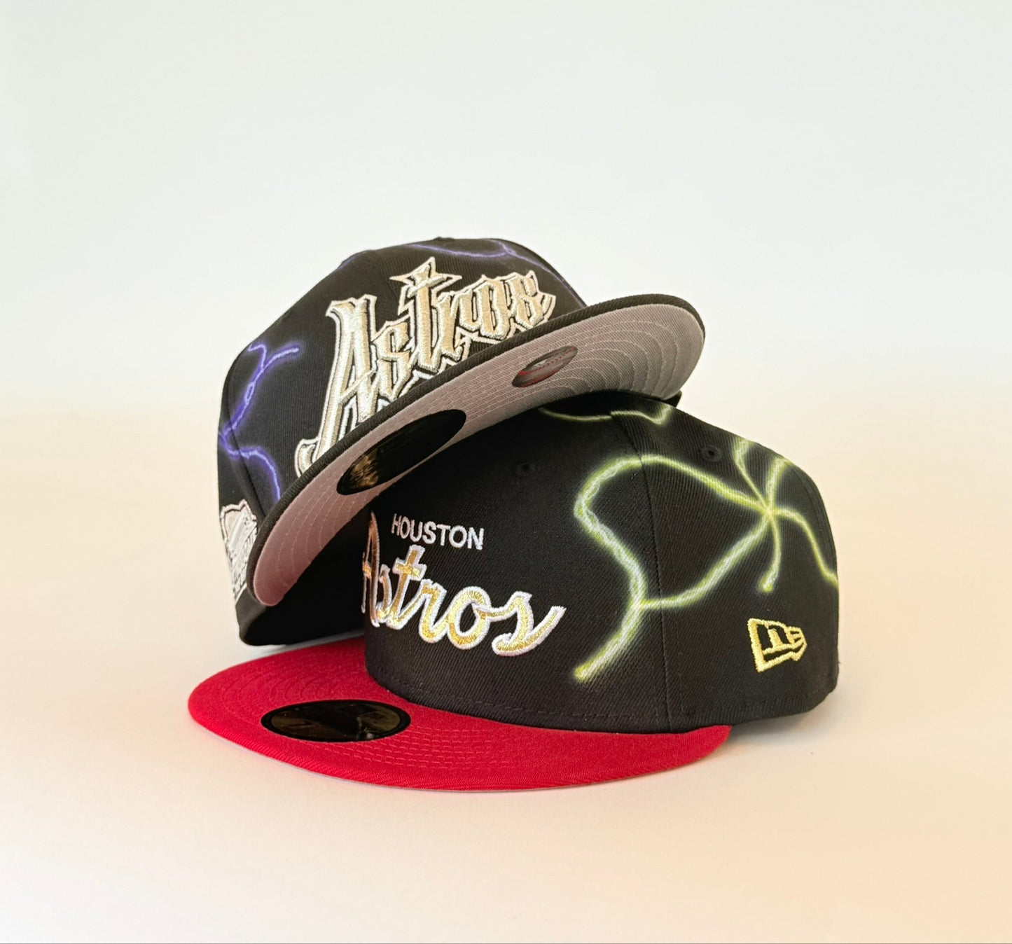 Persona Astros Fitted - Black/Red